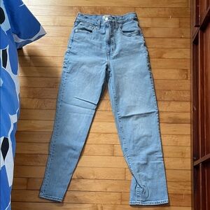 Madewell High Rise Women's Jeans in Light Blue